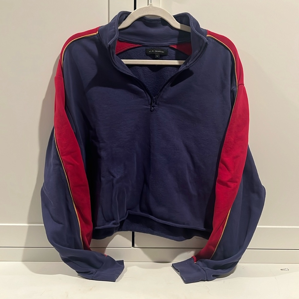 Quarter-Zip Jump-Suit Top (Long Sleeve)